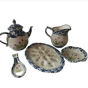 Vintage Speckled Kitchen Set (6 Pieces)